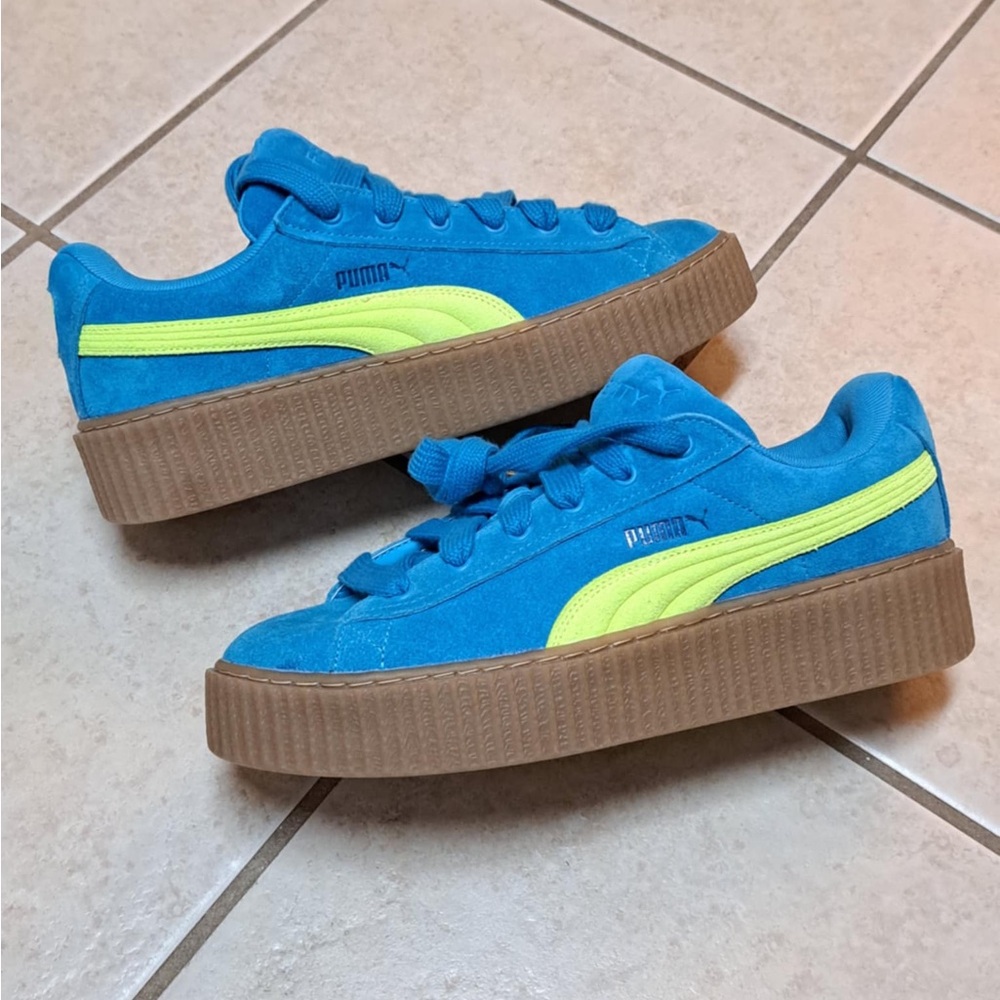 Puma Fenty Creeper Phatty sneakers in Speed Blue - Men's size 11